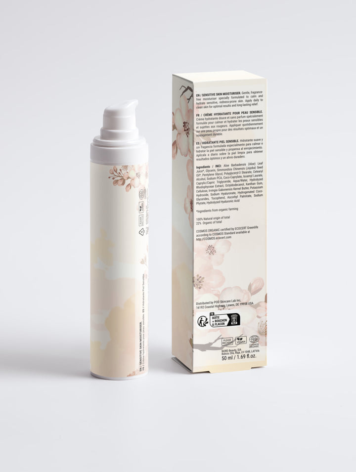 Sensitive Skin Moisturiser, Fragrance Free